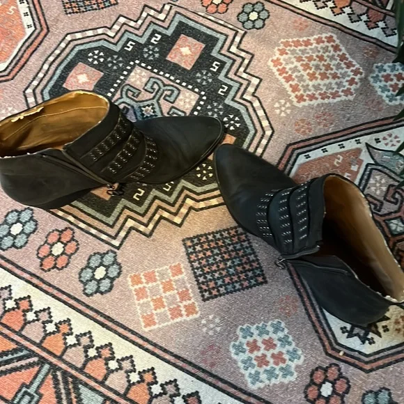 RARE!!Classic Denim and Supply Moto Boots! Size 9. Leather! - Picture 2 of 4